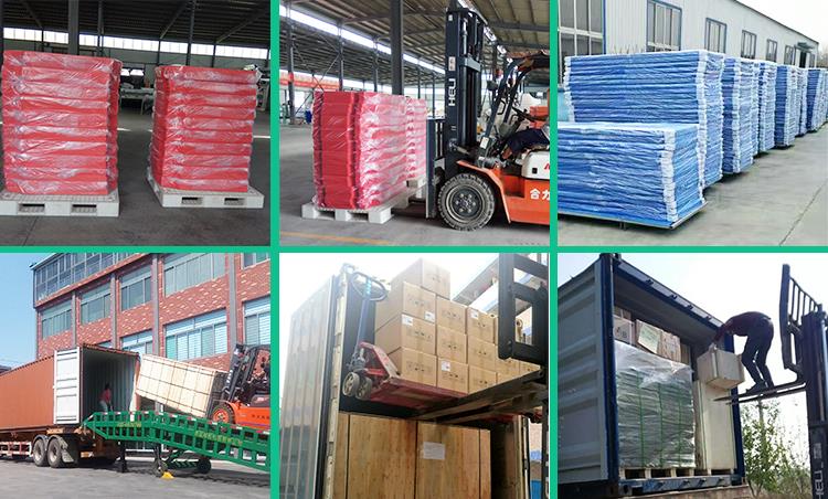 Plastic corrugated storage box